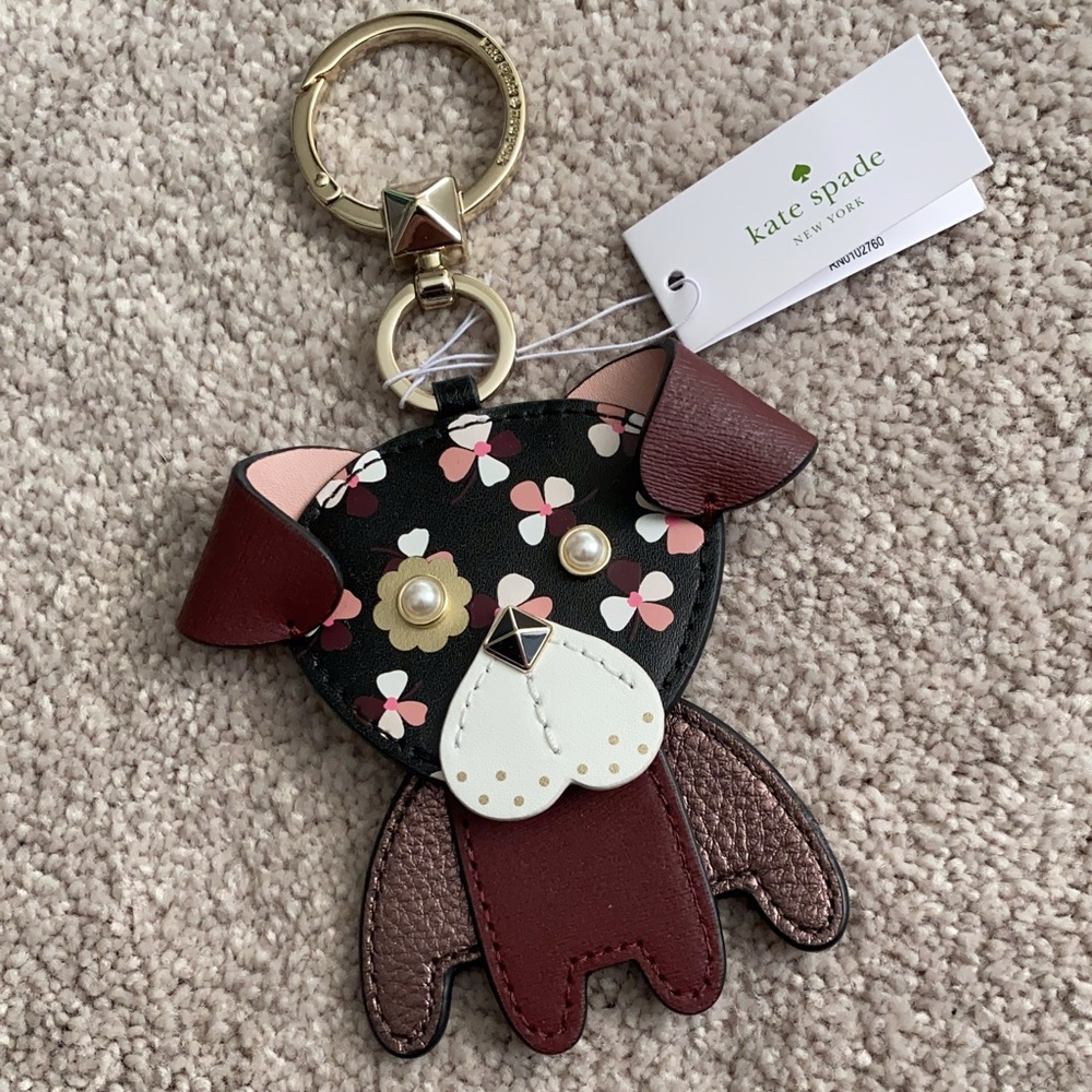 Kate Spade Dog Bag Charm, BNWT!